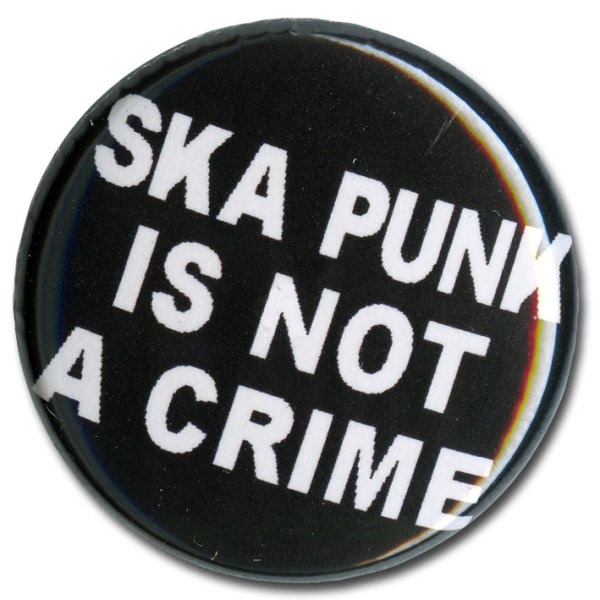 画像1: Ska Punk Is Not A Crime バッヂ (1)