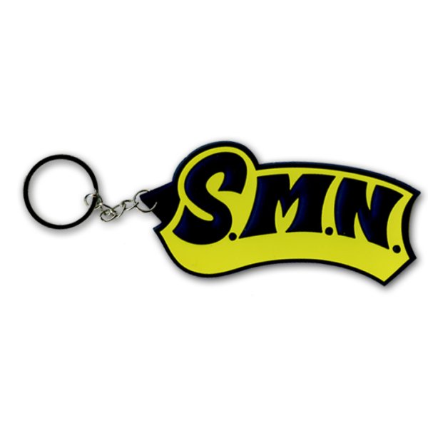 画像1: S.M.N. / Logo Black キーホルダー (1)
