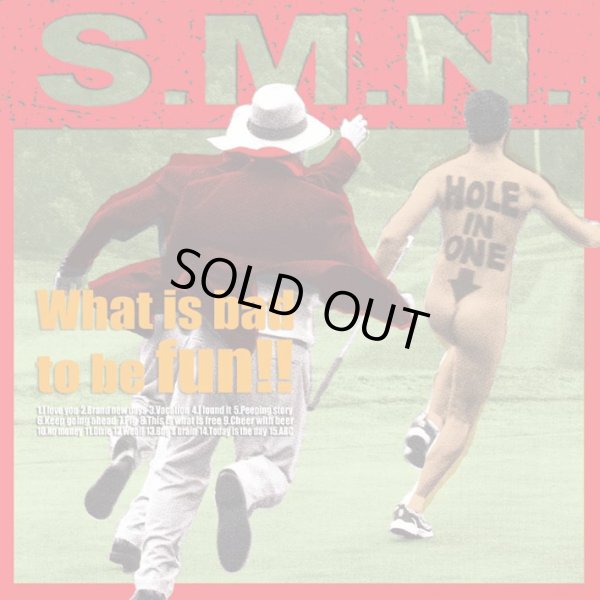 画像1: S.M.N. / What Is Bad To Be Fun!! (1)
